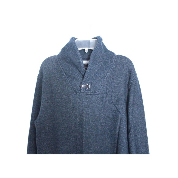 Banana Republic Men's Blue Collared Sweatshirt Size M - Picture 2 of 7